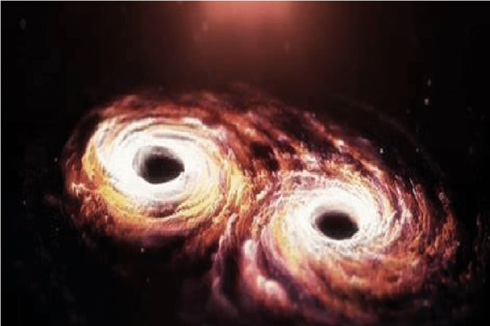 Colliding Galaxies Shock Waves