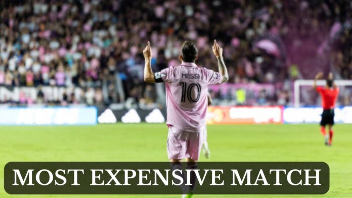 Messi will participate in the most costly Major League Soccer match